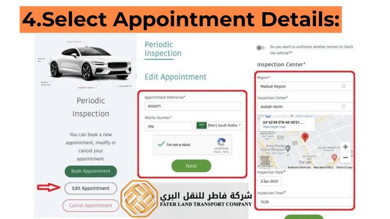 select appointment date and confirmation select appointment date and confirmation