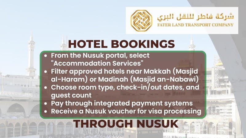 hotel bookings via nusuk hotel bookings via nusuk