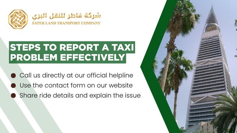 steps to report a taxi problem effectively steps to report a taxi problem effectively