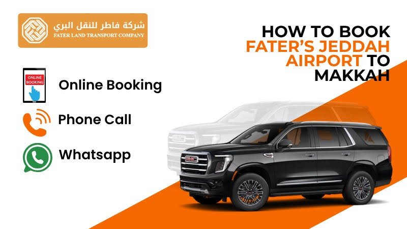 how to book fater jeddag airport to makkah taxi services