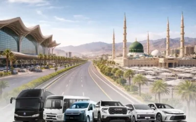 Jeddah or Jeddah Airport to Madinah Taxi or Private Car Fare