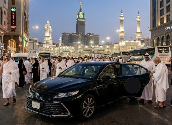 taxi and shuttle service for namaz in hajj days